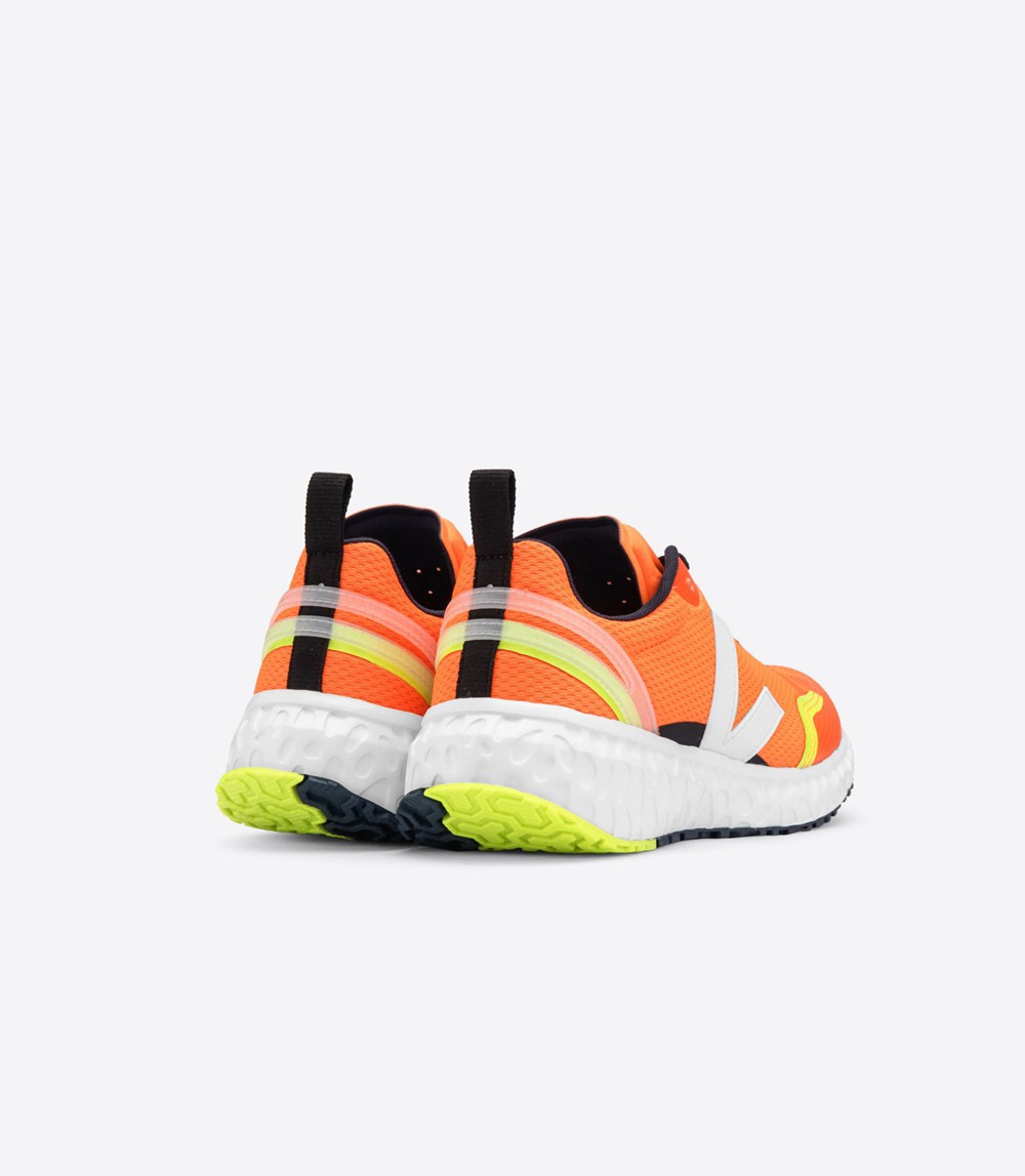 Veja Sneakers Mens - Condor Mesh - Orange/White - 3216OQDBT